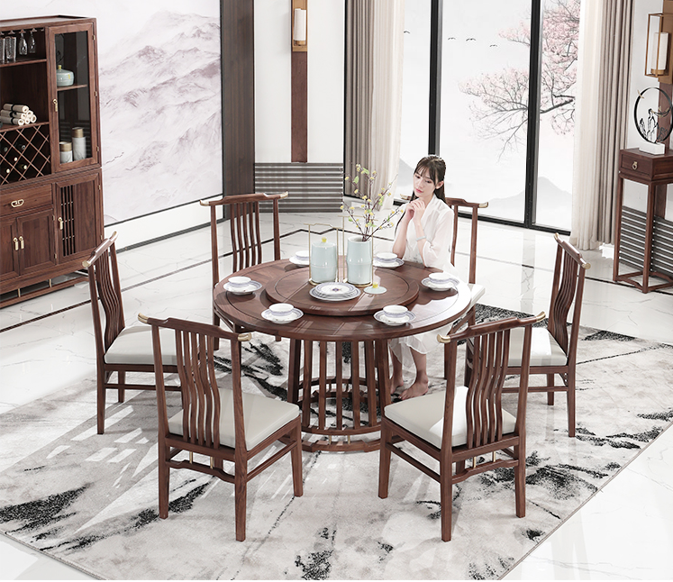 新中式餐桌椅