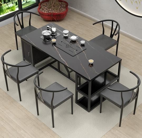 新中式茶桌椅组合