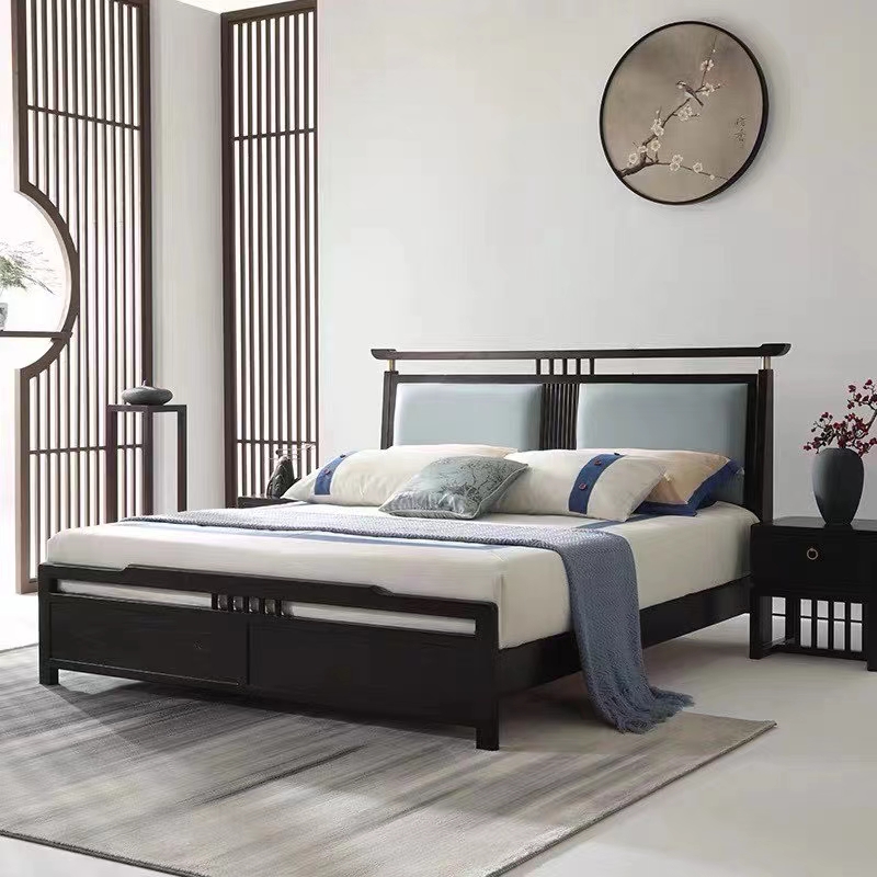 新中式卧室家具组合