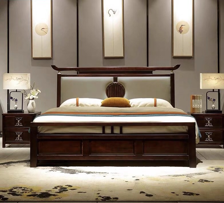 新中式卧室家具组合