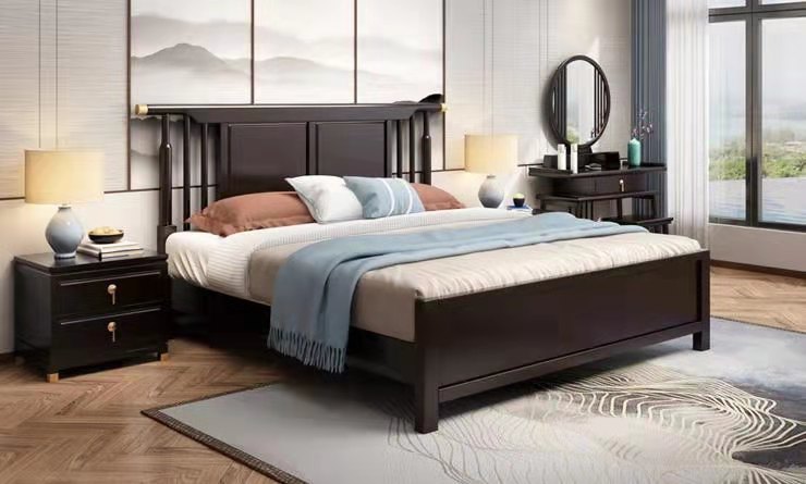 新中式卧室家具组合