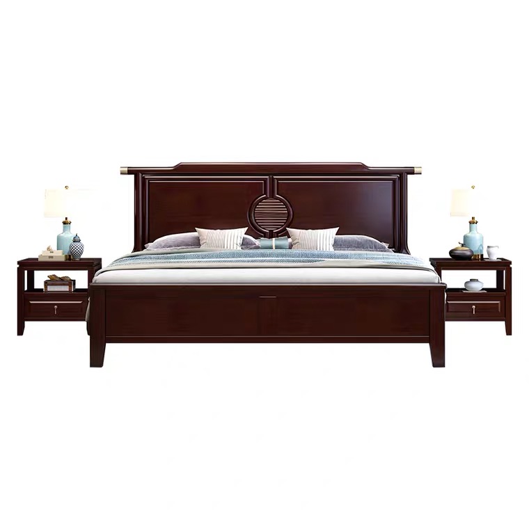 新中式卧室家具组合