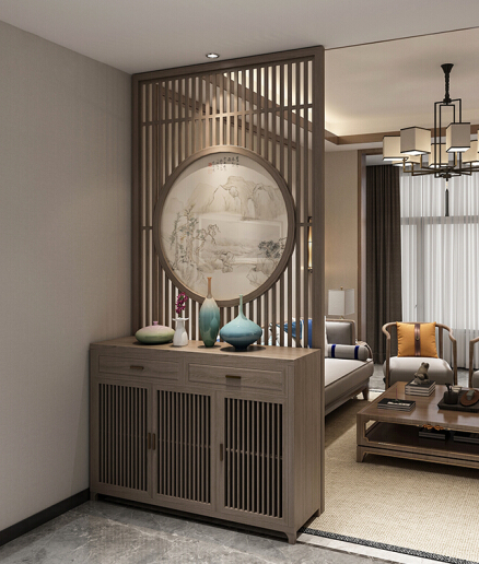 新中式屏风