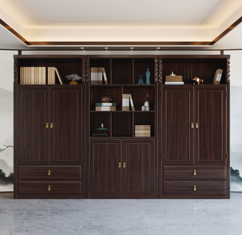 新中式书架