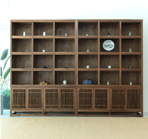 新中式书架